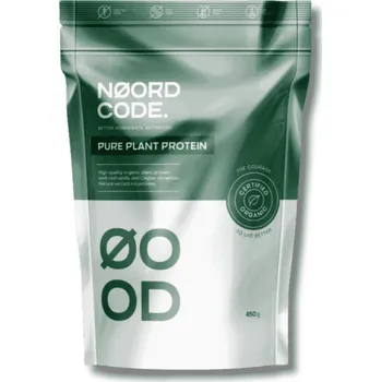 Protein NoordCode | Bio rostlinný protein s vanilkou čisté a organické rostlinné bílkoviny s vanilkovou příchutí - 450 g