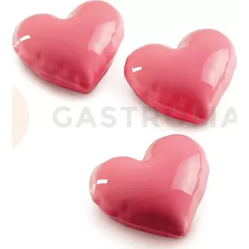 Kuchyňská sůl Silikonová forma na dezerty, monoporce srdce, 6x 150 ml, 90x80x45 mm | DINARA KASKO, Baloon Heart Mini