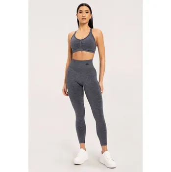 Dámské legíny Gym Glamour Legíny seamless push up Dark Grey S