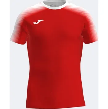 Dámské tričko Dámské sportovní tričko JOMA ELITE XI SHORT SLEEVE T-SHIRT RED WHITE Velikost: M, Barva: RED-WHITE