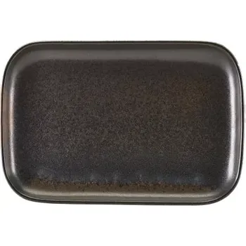 Talíř Obdélníkový talíř 30x345x235 mm | GENWARE, Terra Black