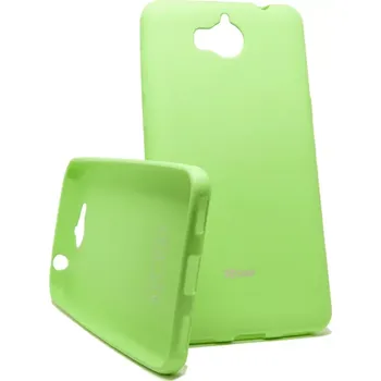 Pouzdro na mobilní telefon Pouzdro Roar Colorful Jelly Case Huawei Y6 2017 Limetka