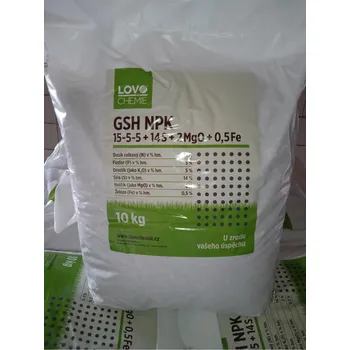 Hnojivo Lovochemie a.s., Lovosice Univerzální jarní trávníkové hnojivo NPK 15-5-5+14S 10 kg