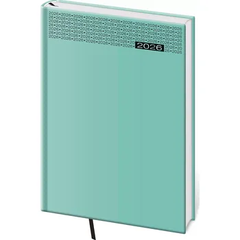 Diář Týdenní diář A5 Gommato tyrkysový