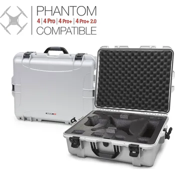 NANUK - Odolný kufr model 945 na dron DJI Phantom 4 - stříbrný