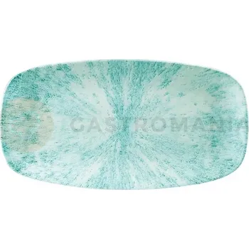 Talíř Obdélníkový talíř 153x298 mm | CHURCHILL, Studio Prints Stone Aquamarine