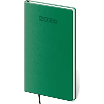 Diář Kapesní diář Soft zelený