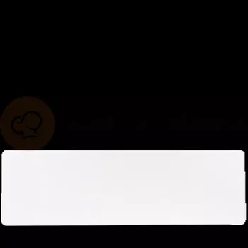 GN 2/4 melaminový podnos, bílý 530x162 mm | ALCHEMY, Melamine