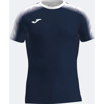 Dámské tričko Dámské sportovní tričko JOMA ELITE XI SHORT SLEEVE T-SHIRT DARK NAVY WHITE Velikost: XL, Barva: DARK NAVY BLANCO