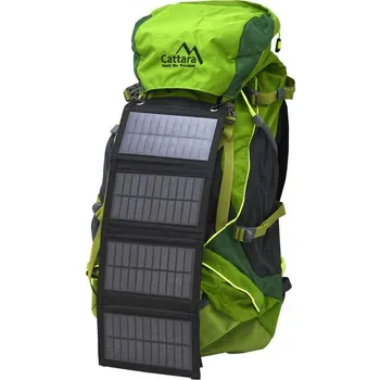 Solární nabíječka 10W rozkládací 44x16cm, 4 panely