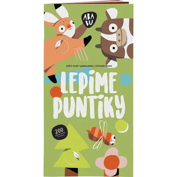kreativní sada Samolepkový sešit / Lepíme puntíky