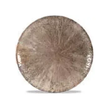 Talíř Talíř coupe 165x165 mm | CHURCHILL, Studio Prints Stone Zircon Brown