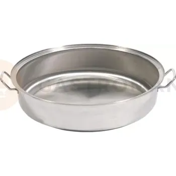 Servírovací stolek Nízký hrnec 10 l, 400 mm, saténový povrch | AMBITION, Premium