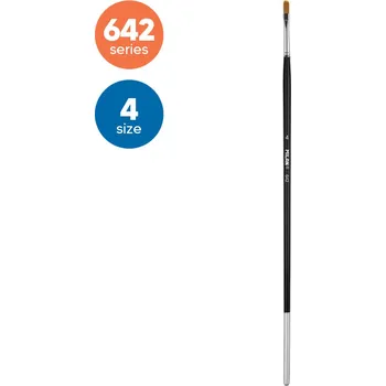 Umělecký štětec Štětec plochý MILAN č. 4 - 642