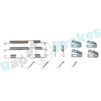Lanko parkovací brzdy Sada přílušenství brzových čelistí RAP BRAKES R-T0086