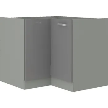 Dolní rohová kuchyňská skříňka Grey 90ND, 90 cm