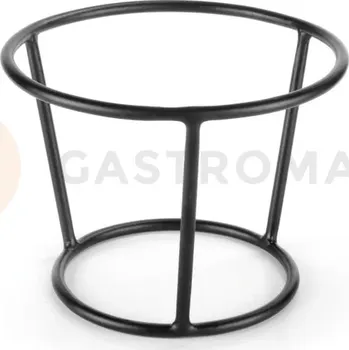 Servírovací stolek Kuželovitý bufetový podstavec, černý mat, 178x226 mm | AMBITION, Charms