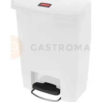 Nádoba na led Koš Step on 30l bílý | RUBBERMAID, Slim Jim