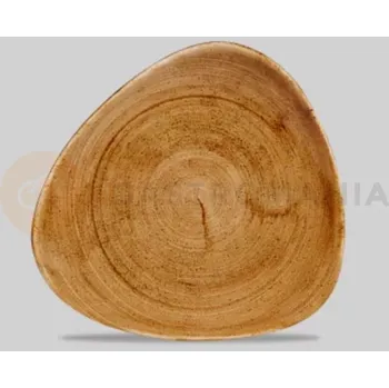 Talíř Trojúhelníkový talíř 192x192 mm | CHURCHILL, Stonecast Patina Vintage Copper