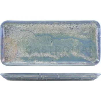 Talíř Obdélníkový talíř 26x165x360 mm | GENWARE, Terra Seafoam