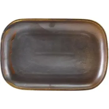 Talíř Obdélníkový talíř 30x290x195 mm | GENWARE, Terra Rustic Copper