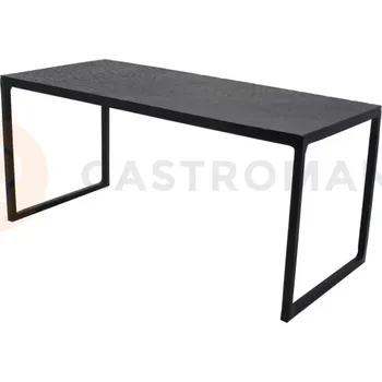 Servírovací stolek Obdélníkový bufetový stojan, matná černá, 255x125x127 mm | AMBITION, Charms