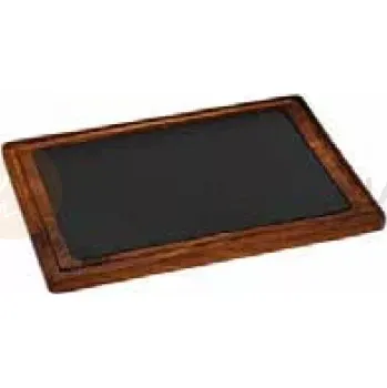 Dřevěný rám s litinovou deskou 250x250 mm | LAVA, 223532