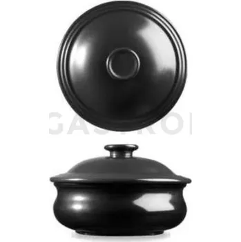 Gulášový hrnec s poklicí 430 ml, 140x140 mm | CHURCHILL, Rustics Black Sparkle