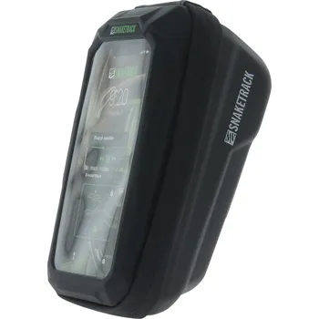 Snake Track voděodolná brašna na telefon na rám kola šedá