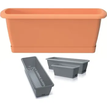 Truhlík PROSPERPLAST Květináč truhlík 59,3cm RESPANA EASYCARE ISE600S-R624 terakota plastový
