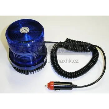 Autoelektronika Maják modrý výbojkový na 12V s magnetem