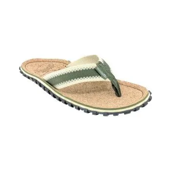 Pánské žabky Gumbies Corker Khaki zelená 48 EU