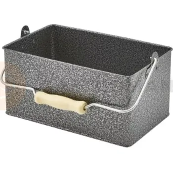 Barová židle Box, pozinkovaná ocel, starostříbrná 125x155x245 mm | GENWARE, Barware