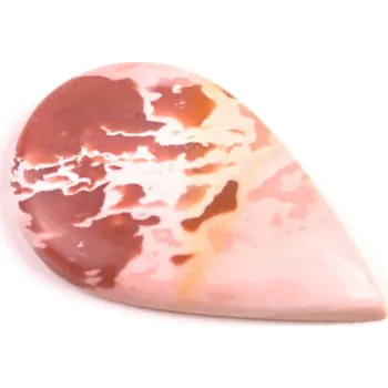 Sběratelství Kabošon Pink Opál č.4515 (43x27x6mm)