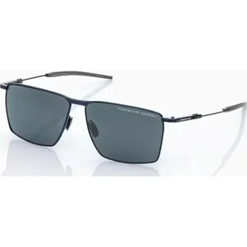 Sluneční brýle PORSCHE DESIGN Sunglasses P´8987 Sluneční brýle inspirované Porsche 911 GT3 RS modrošedé s modrými skly (Puristické sluneční brýle od Porsche Design vyrobené z titanu s aerodynamickým tvarem. Inspirované siluetou vozu 911 GT3 RS.)