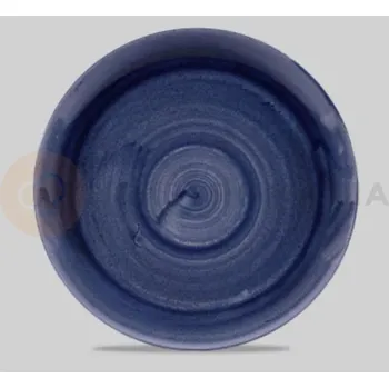 Talíř Talíř coupe 217x217 mm | CHURCHILL, Stonecast Patina Cobalt Blue