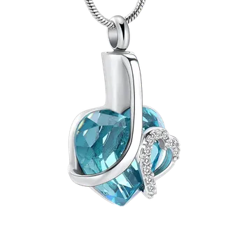 Přívěsek Přívěsek na popel Srdce modré II