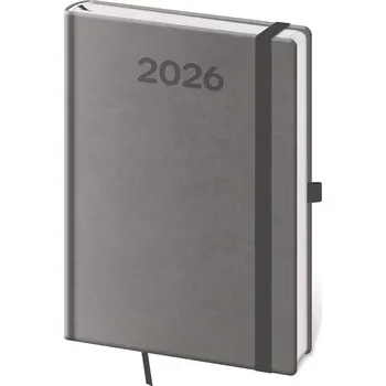 Diář Týdenní diář A5 Print Pop šedý