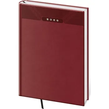 Diář Týdenní diář A5 Print Classic angl. červený