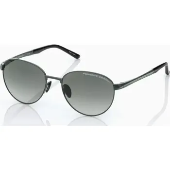Sluneční brýle PORSCHE DESIGN Sunglasses P´8985 Sluneční brýle z titanu zelenočerné s kouřovými skly v gradientu (Výjimečně lehké sluneční brýle Porsche Design vyrobené ze 100% titanu s trojrozměrně tvarovanými straničkami. Inspirované siluetou Porsche 911.)