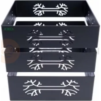 Servírovací stolek Bufetový stojan tree, černý matný 22x22x21 cm | HORECA SERVICE, HS Design