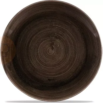 Talíř Talíř coupe 260x260 mm | CHURCHILL, Stonecast Patina Iron Black