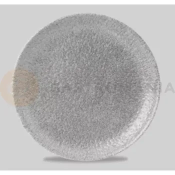 Talíř Talíř coupe 165x165 mm | CHURCHILL, Raku Jasper Grey