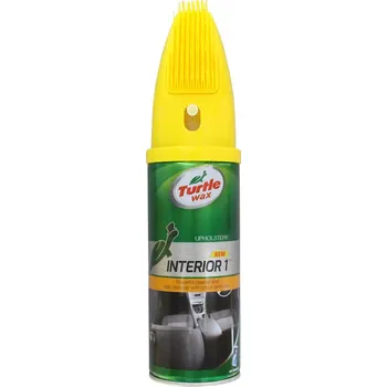 Autokosmetika TURTLE WAX Čistič + kartáč TW Green Line Interior 1 Aerosol 400ml