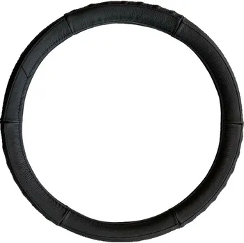 Potah na volant Potah volantu pro 37 až 39cm volant z pravé kůže černý