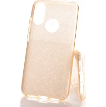 Pouzdro na mobilní telefon Pouzdro Glitter 3V1 Case Xiaomi Redmi 7 Zlaté
