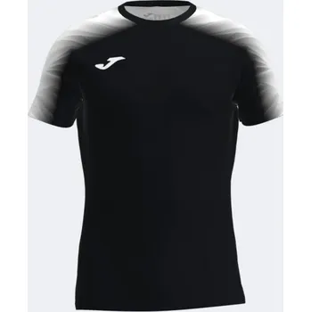 Dámské tričko Dámské sportovní tričko Joma ELITE XI SHORT SLEEVE T-SHIRT BLACK WHITE Velikost: M, Barva: BLACK-WHITE