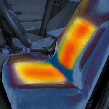 Potah sedadla Podložka do auta na sedadlo vyhřívaná, 2 teploty, Airbag