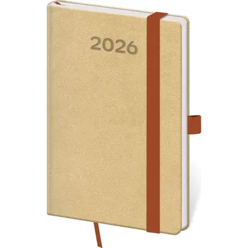 Diář Kapesní diář Print Pop cappuccino