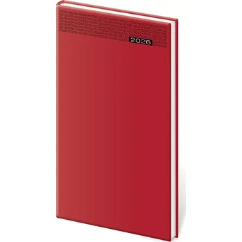 Diář Kapesní diář Gommato červený